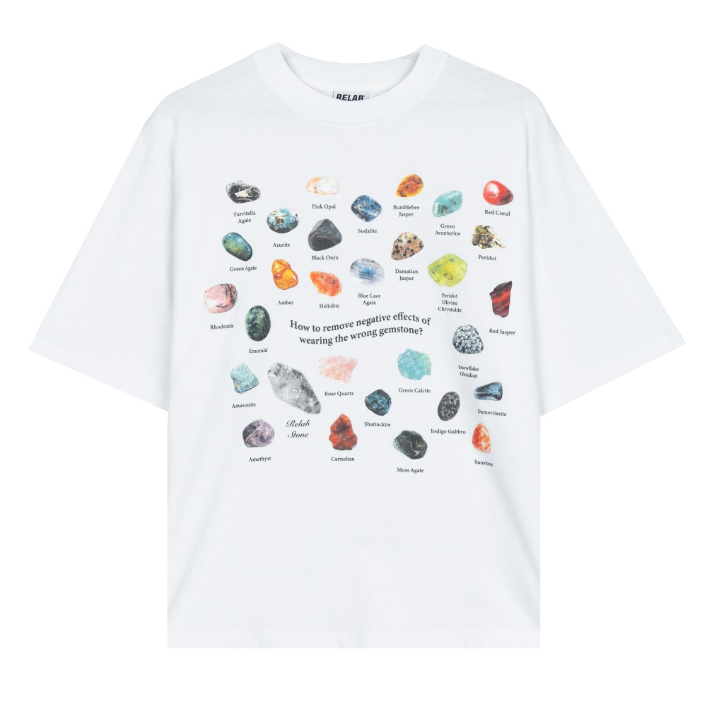 STONES WHITE T-SHIRT