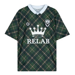 CHECKED FOOTBALL T-SHIRT 