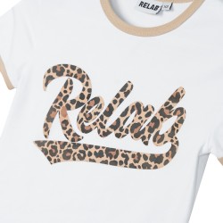 CHEETAH BABY TEE 