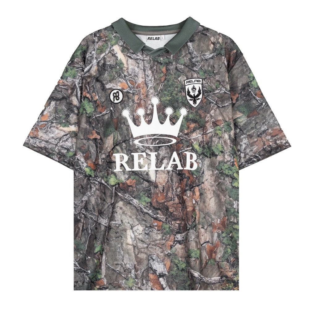 CAMO FOOTBALL T-SHIRT