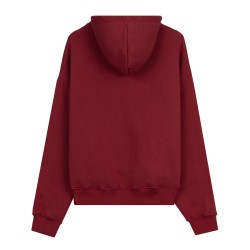 COZY BURGUNDY HOODIE 