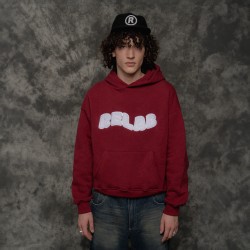 COZY BURGUNDY HOODIE 