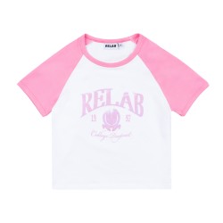 RAGLAN EMBLEM BABY T-SHIRT 