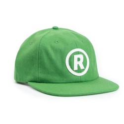 GREEN WOOL CAP 