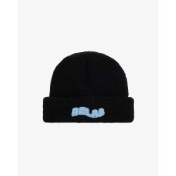 BASIC BLACK BLUE BEANIE 