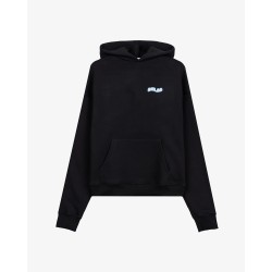 BASIC BLACK BLUE HOODIE 