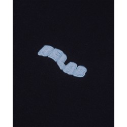 COZY SMALL BLACK BLUE HOODIE 