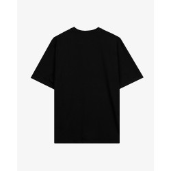 COZY SMALL LOGO BLACK BLUE T-SHIRT 