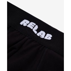 BASIC BLACK BOXER BRIEFS 