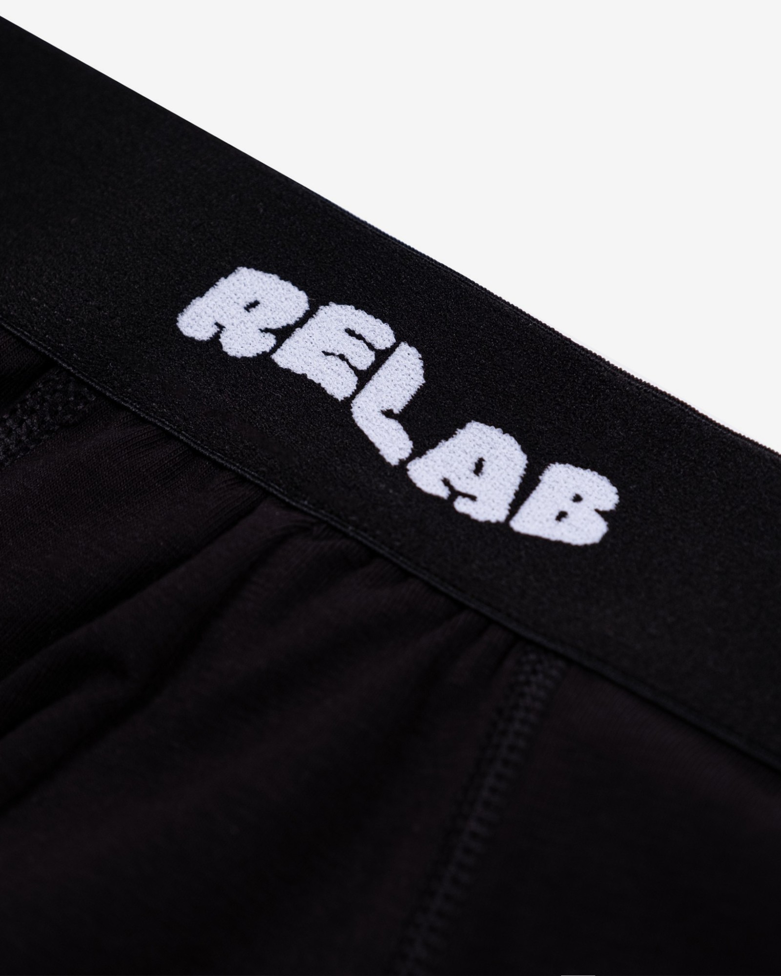 BASIC BLACK BOXER BRIEFS