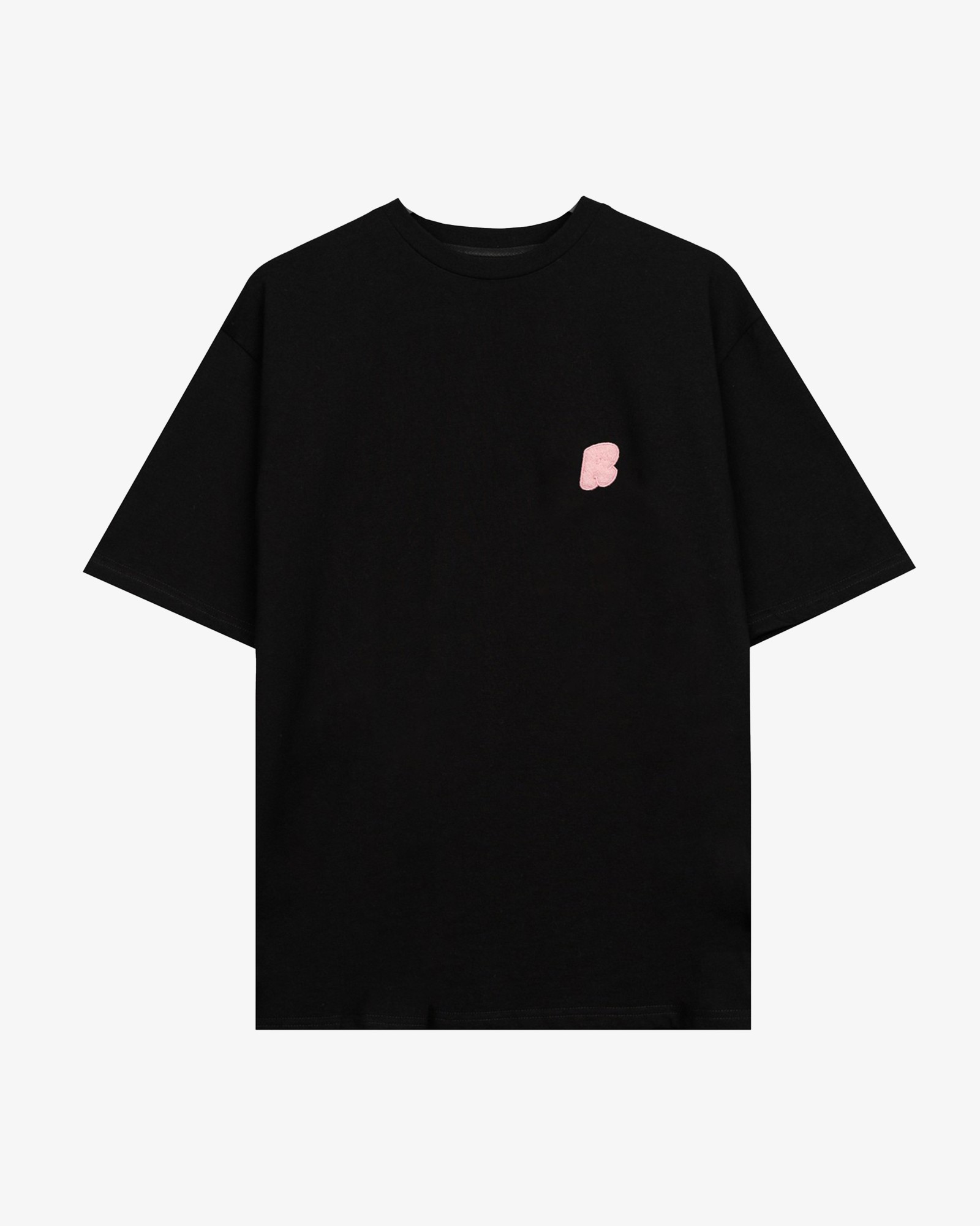 BASIC BLACK PINK R T-SHIRT