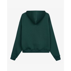 BASIC BOTTLE GREEN HOODIE 