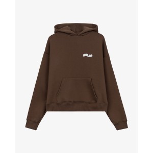 BASIC BROWN HOODIE