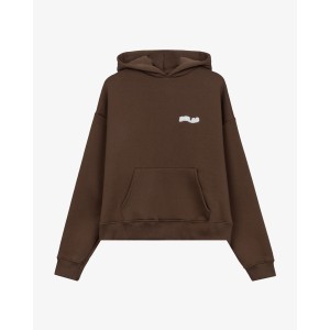 COZY SMALL BROWN HOODIE