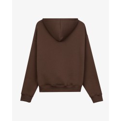 BASIC BROWN HOODIE 