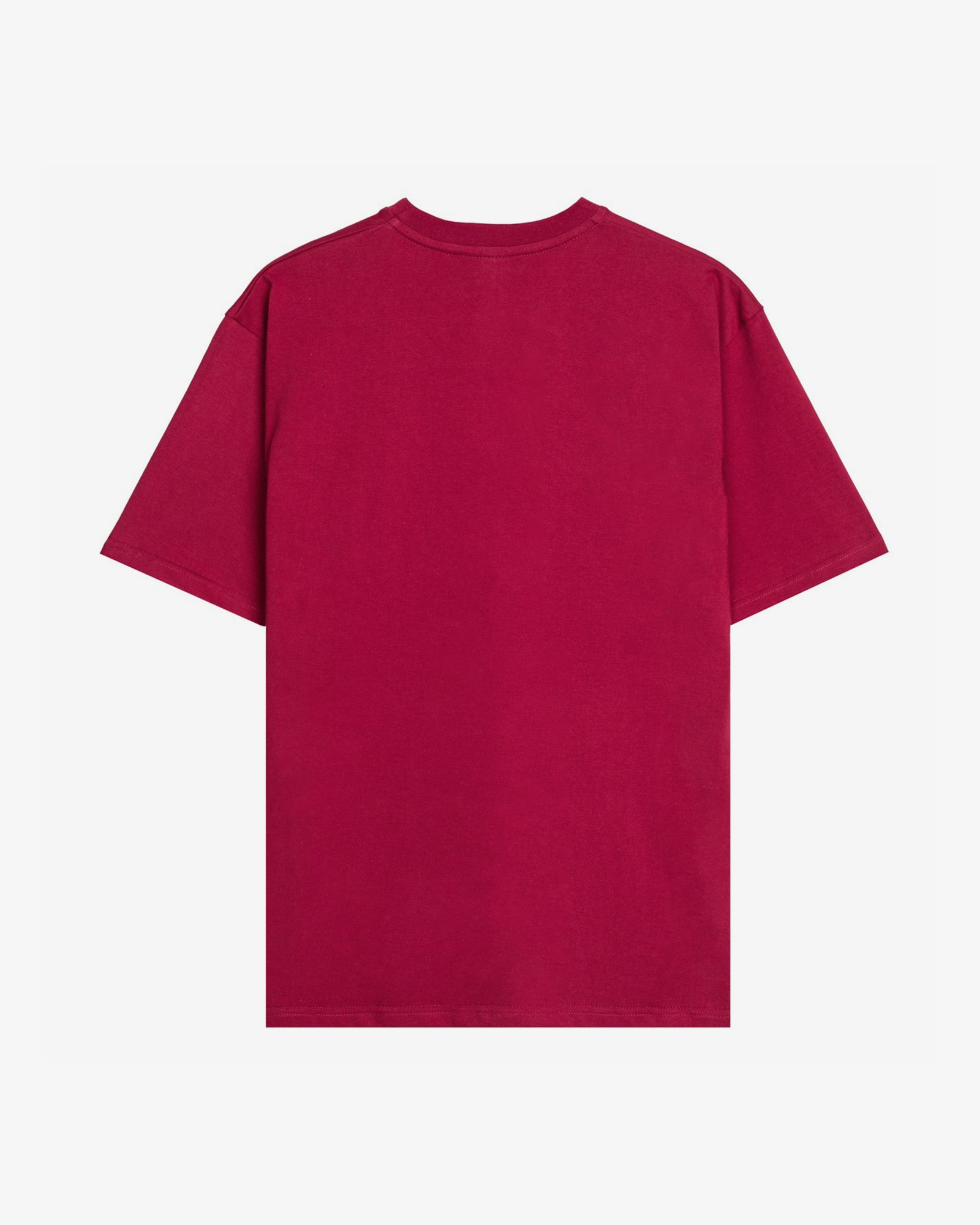 BASIC BURGUNDY T-SHIRT