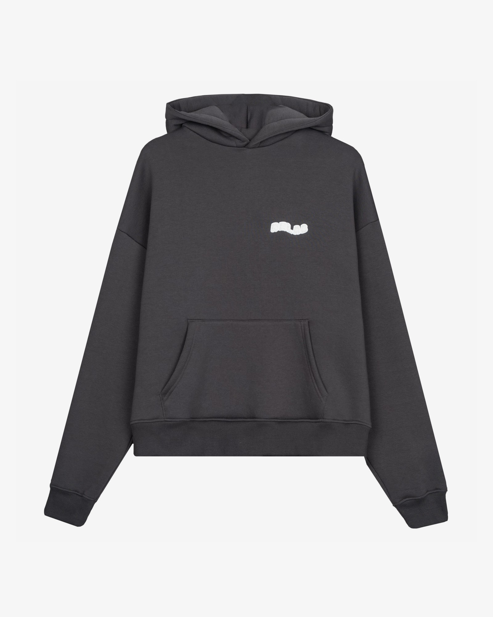 COZY SMALL GRAPHITE HOODIE