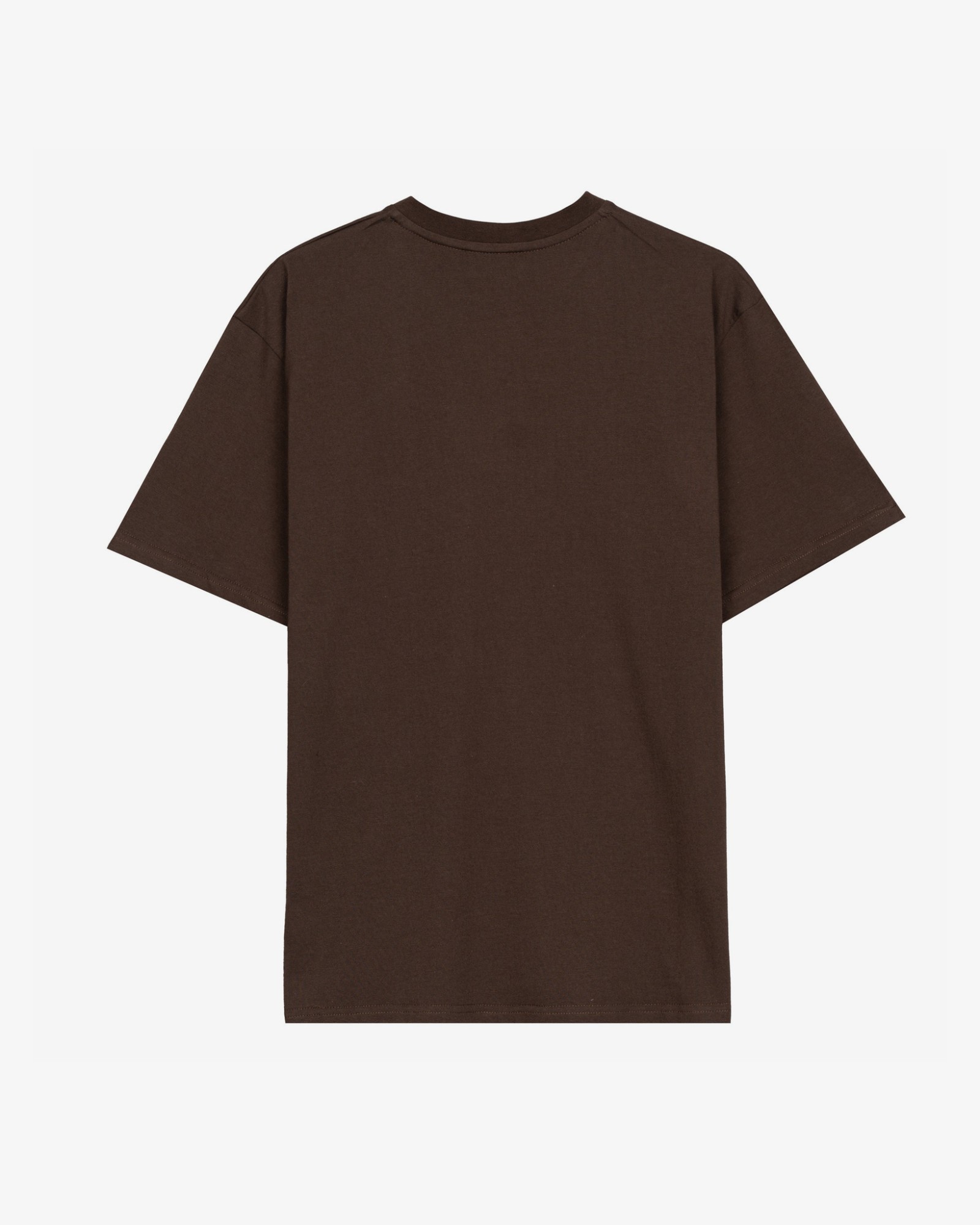 BASIC MOCHA BROWN T-SHIRT