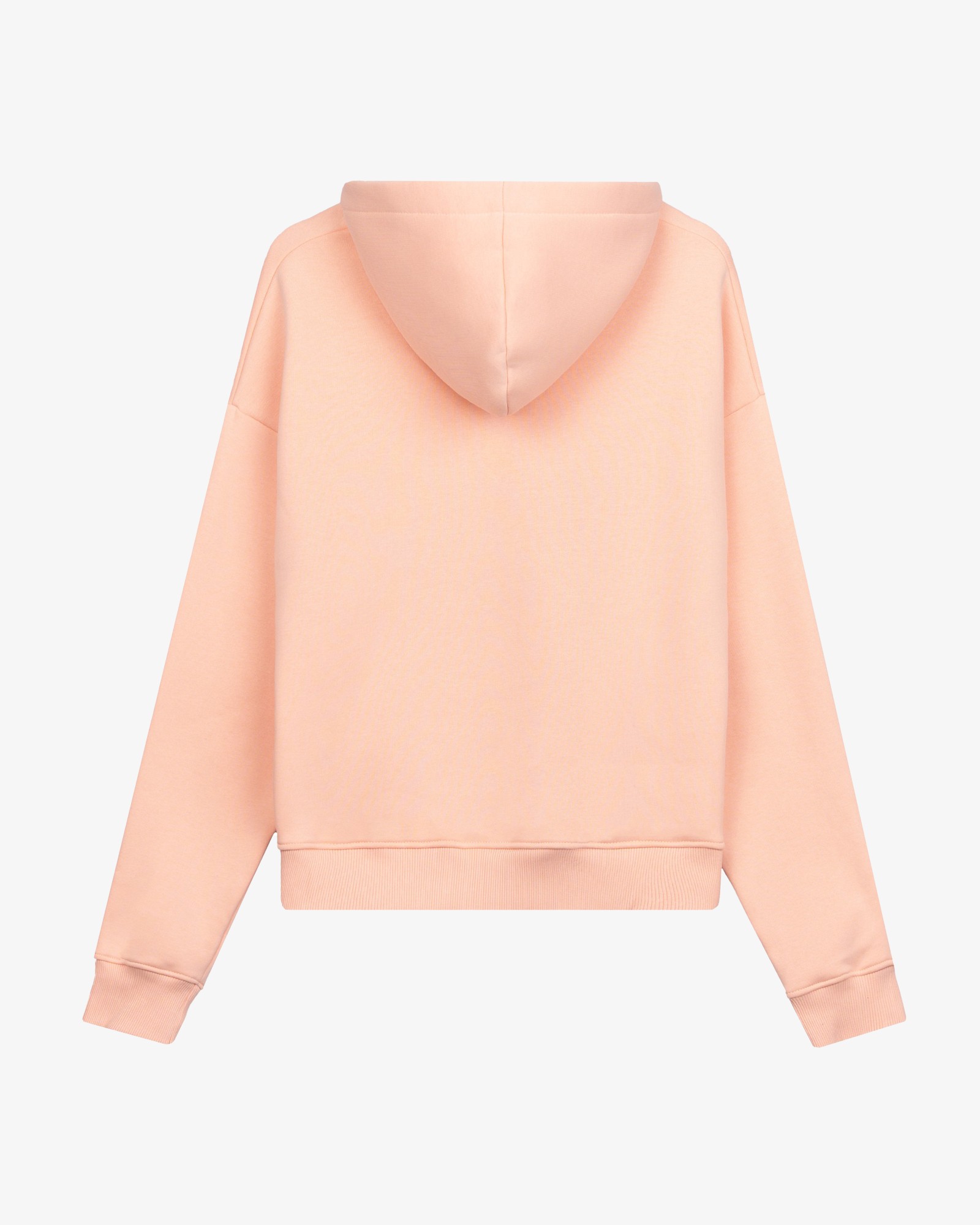 BASIC PEACH FUZZ HOODIE