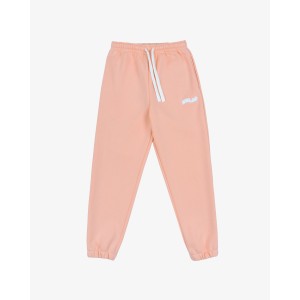 COZY SMALL PEACH FUZZ SWEATPANTS