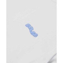 BASIC WHITE BLUE LOGO T-SHIRT 