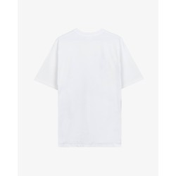 BASIC WHITE BLUE LOGO T-SHIRT 