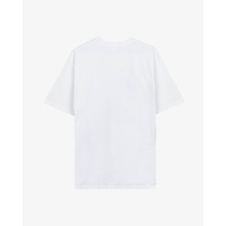 BASIC WHITE BLUE R T-SHIRT 