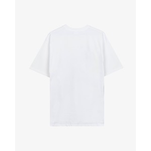 BASIC WHITE BLUE R T-SHIRT