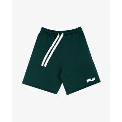 BASIC BOTTLE GREEN SHORTS 