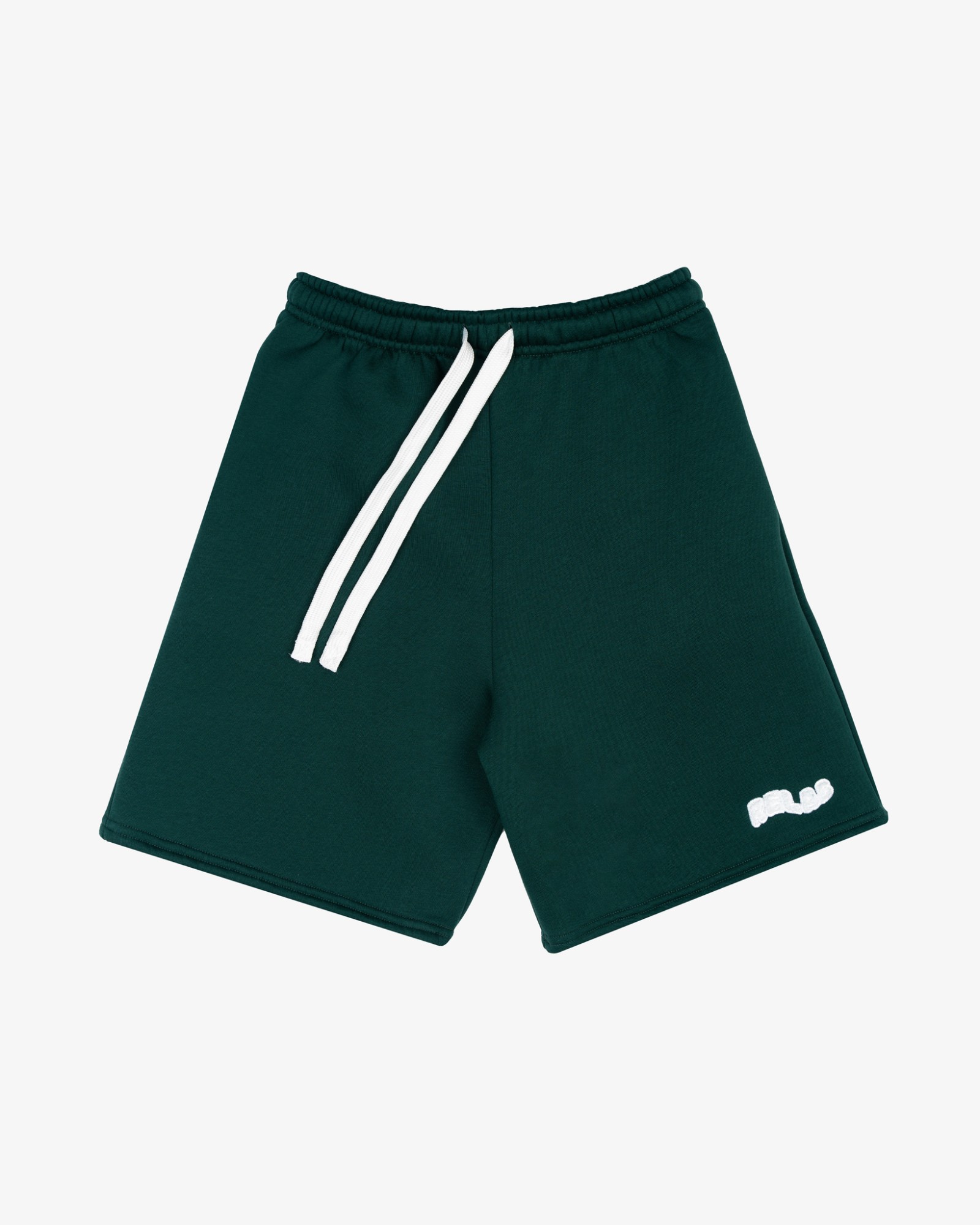 BASIC BOTTLE GREEN SHORTS