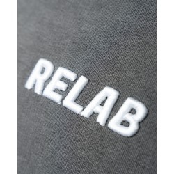 LOGO WASHED WHITE HOODIE 