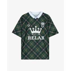 CHECKED FOOTBALL T-SHIRT 