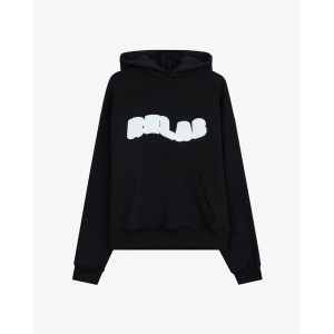 COZY BLACK WHITE HOODIE