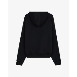 COZY BLACK WHITE HOODIE 