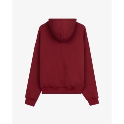 COZY BURGUNDY HOODIE 