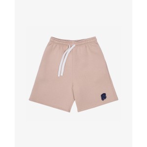 COZY UNIVERSITY BEIGE NAVY SHORTS