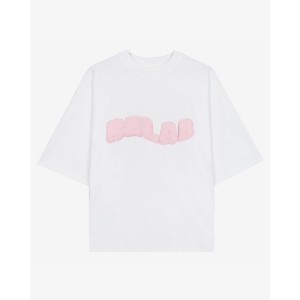 COZY WHITE PINK T-SHIRT