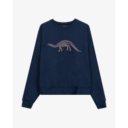 DINO NAVY CREWNECK 