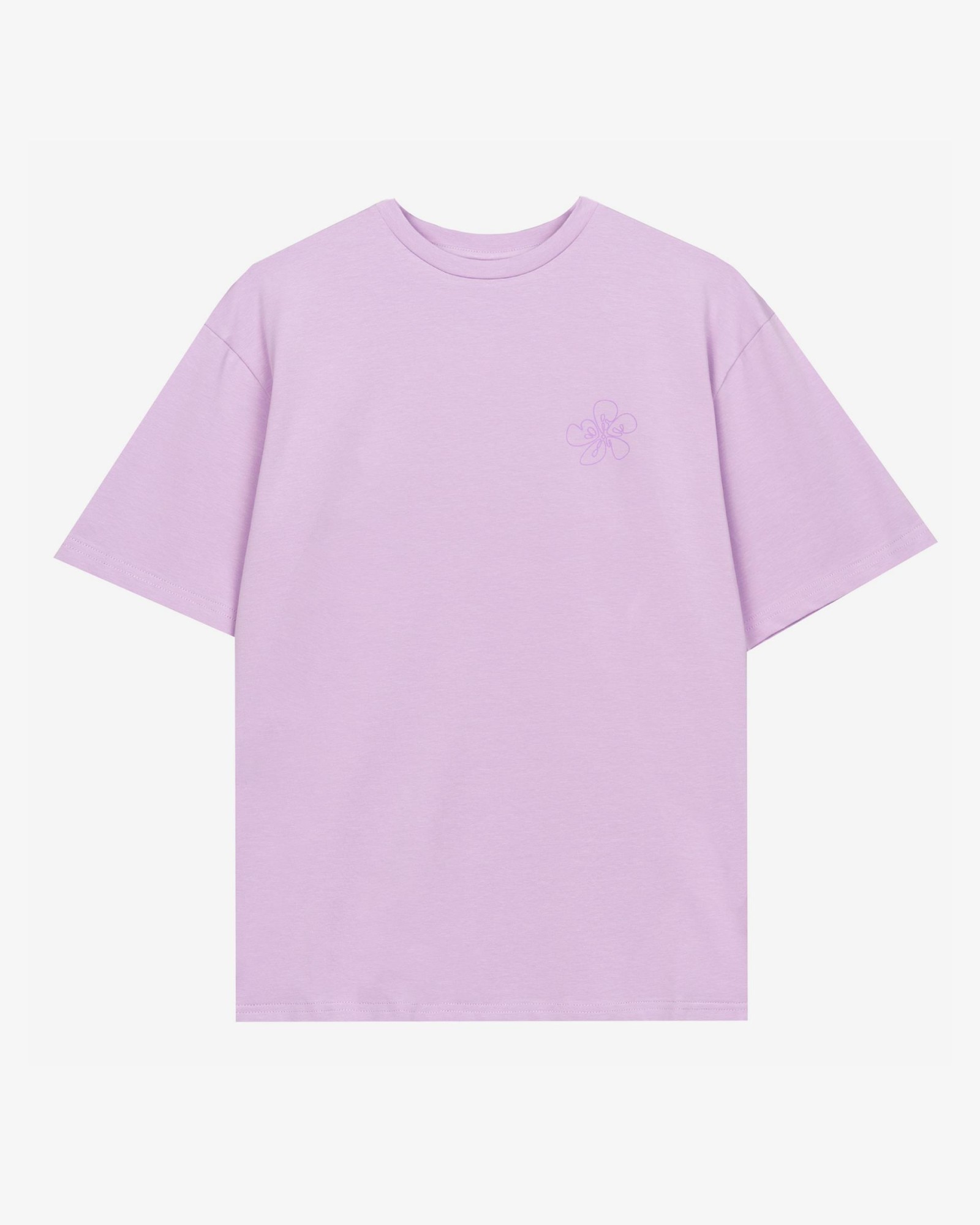 FLOWER PURPLE T-SHIRT FLOWER PURPLE T-SHIRT