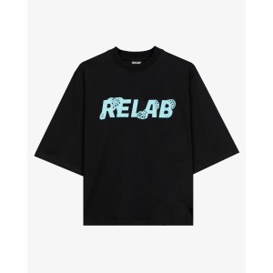 FOAM LOGO BLACK T-SHIRT