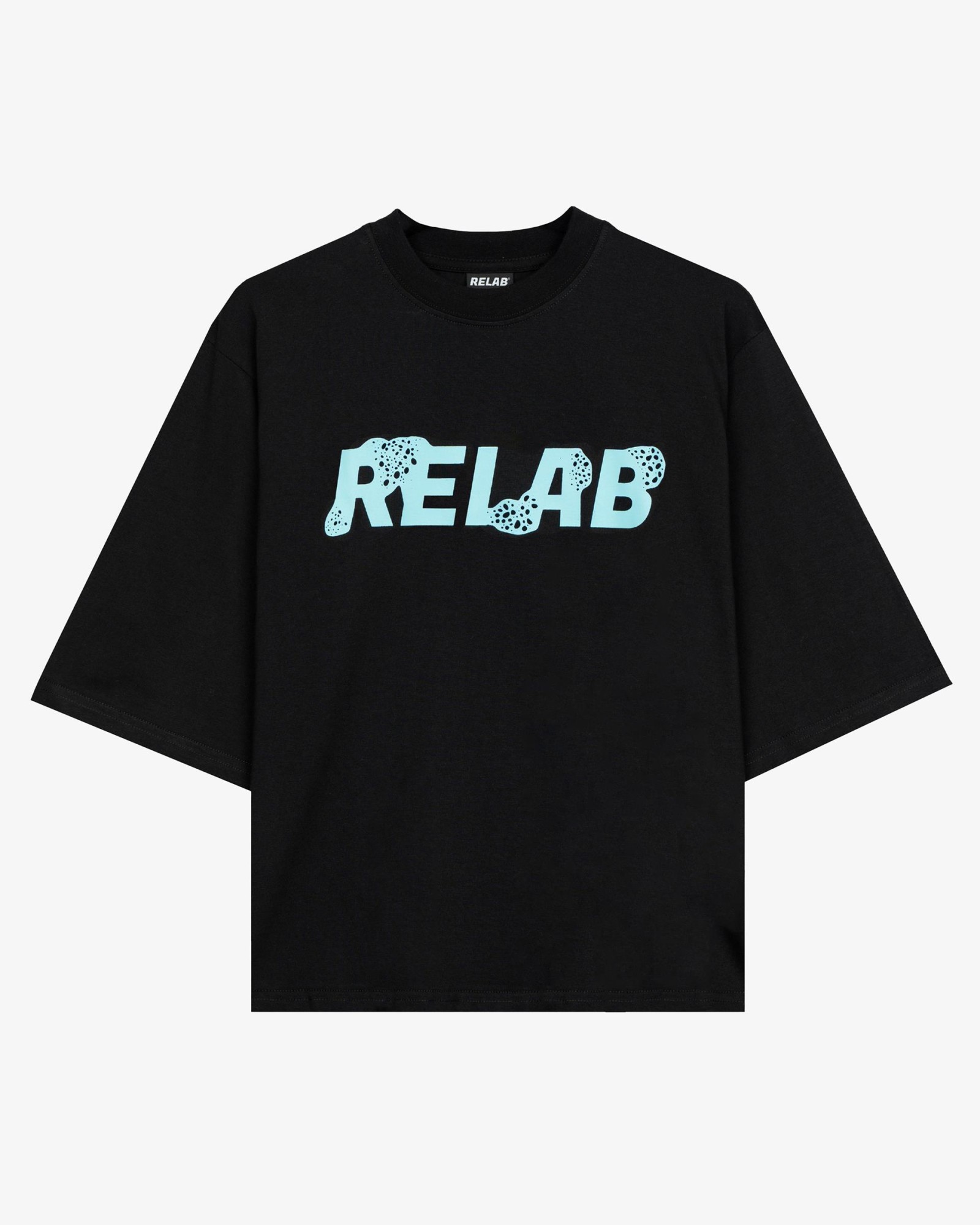 FOAM LOGO BLACK T-SHIRT