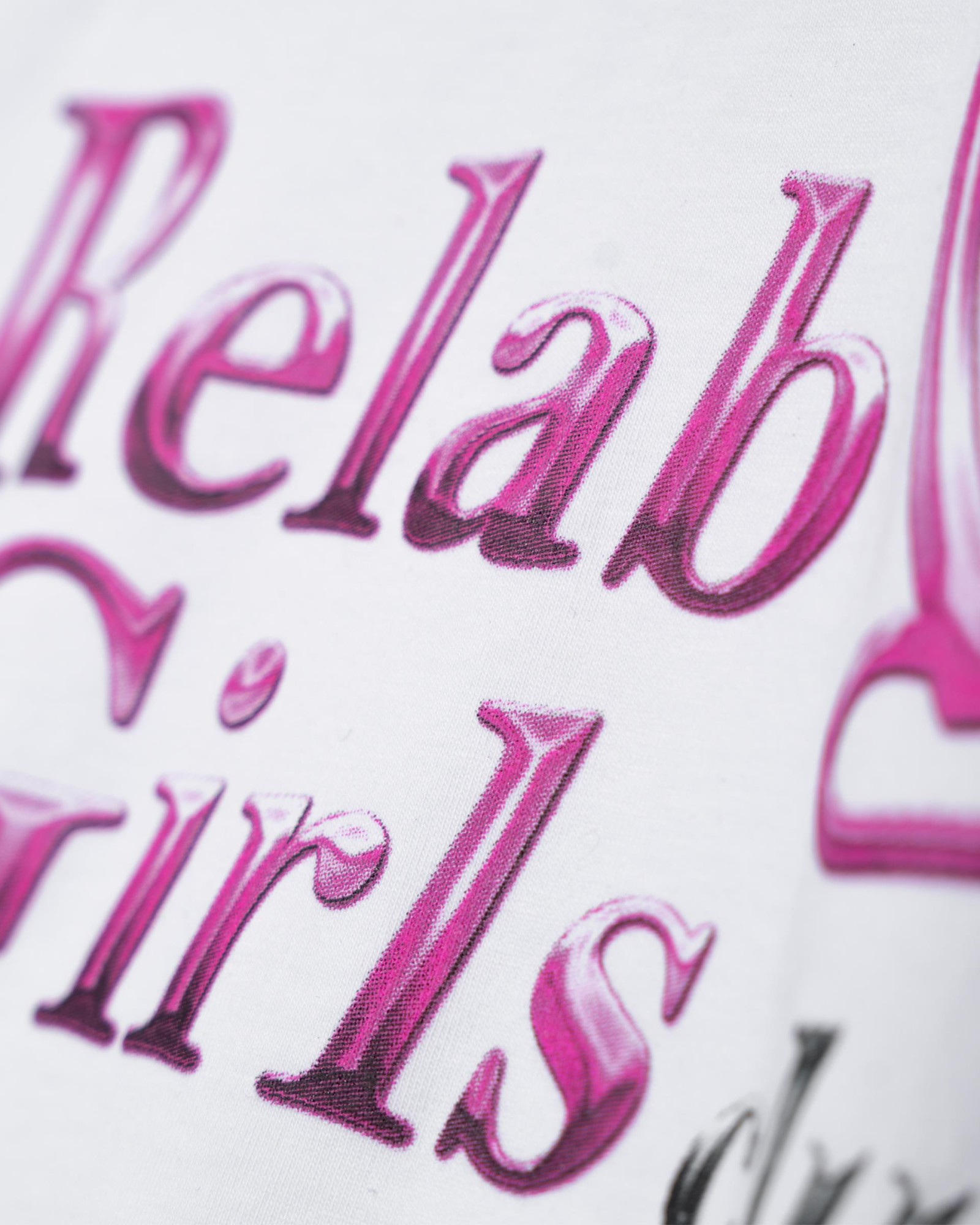 RELAB GIRLS CLUB BABY TEE