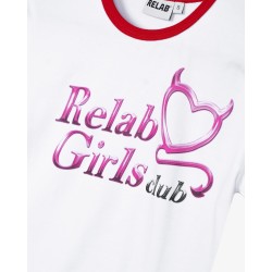 RELAB GIRLS CLUB BABY TEE 