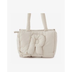 HANDY TOTE CREAM BAG 