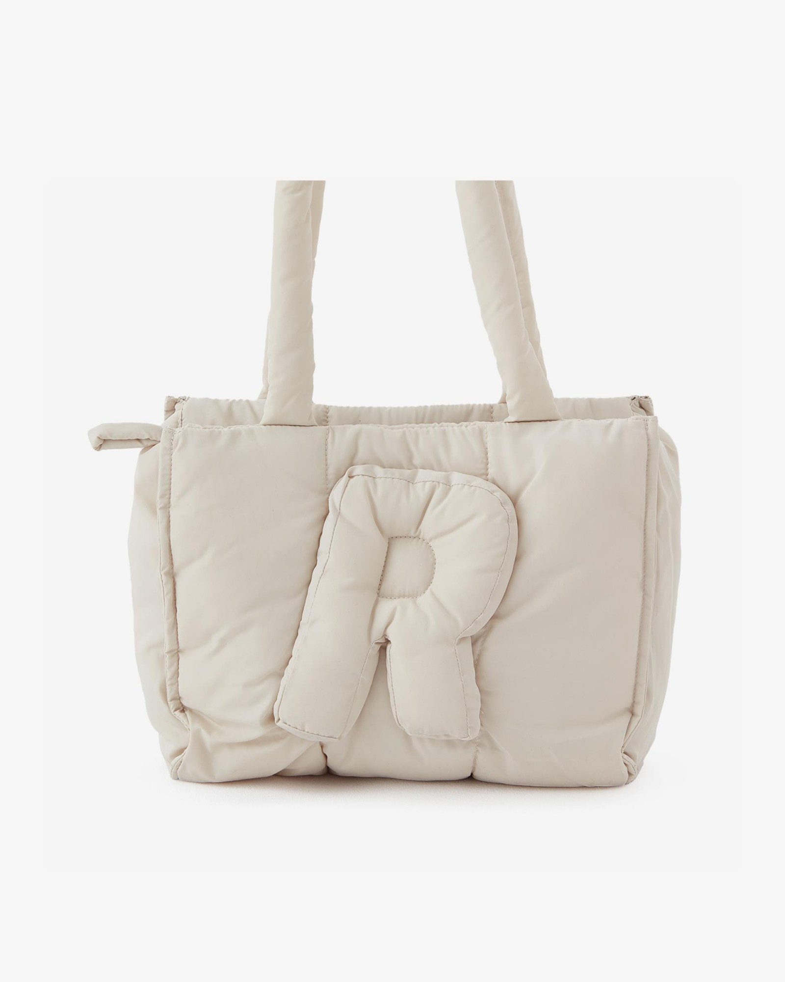 HANDY TOTE CREAM BAG