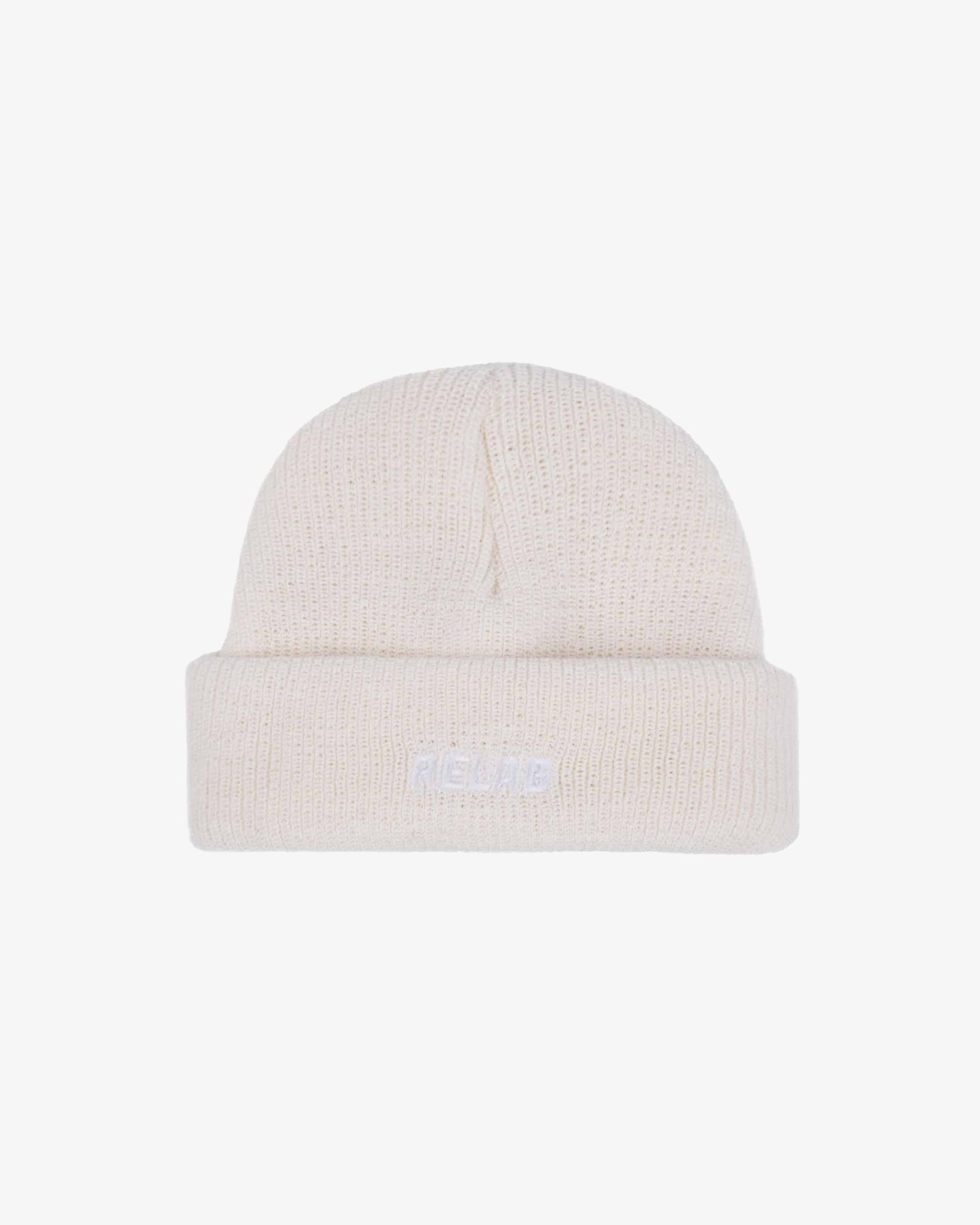 LOGO CREAM BEANIE