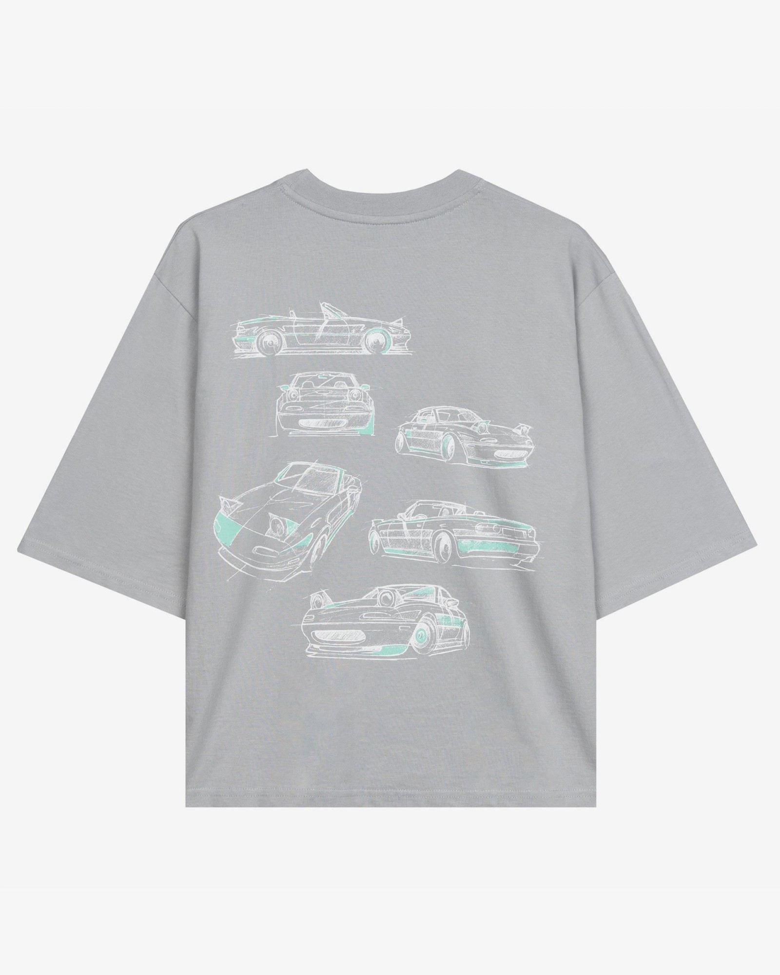 MIATA GREY T-SHIRT