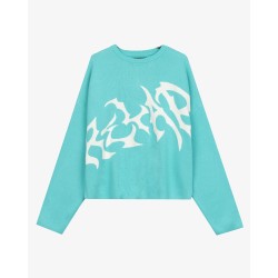 MOTORSPORT TURQUOISE SWEATER 