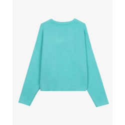 MOTORSPORT TURQUOISE SWEATER 