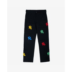 MULTICOLOR BLACK JEANS 